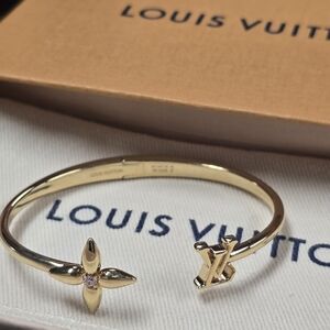 Louis Vuitton Louisette Gold Bracelet
